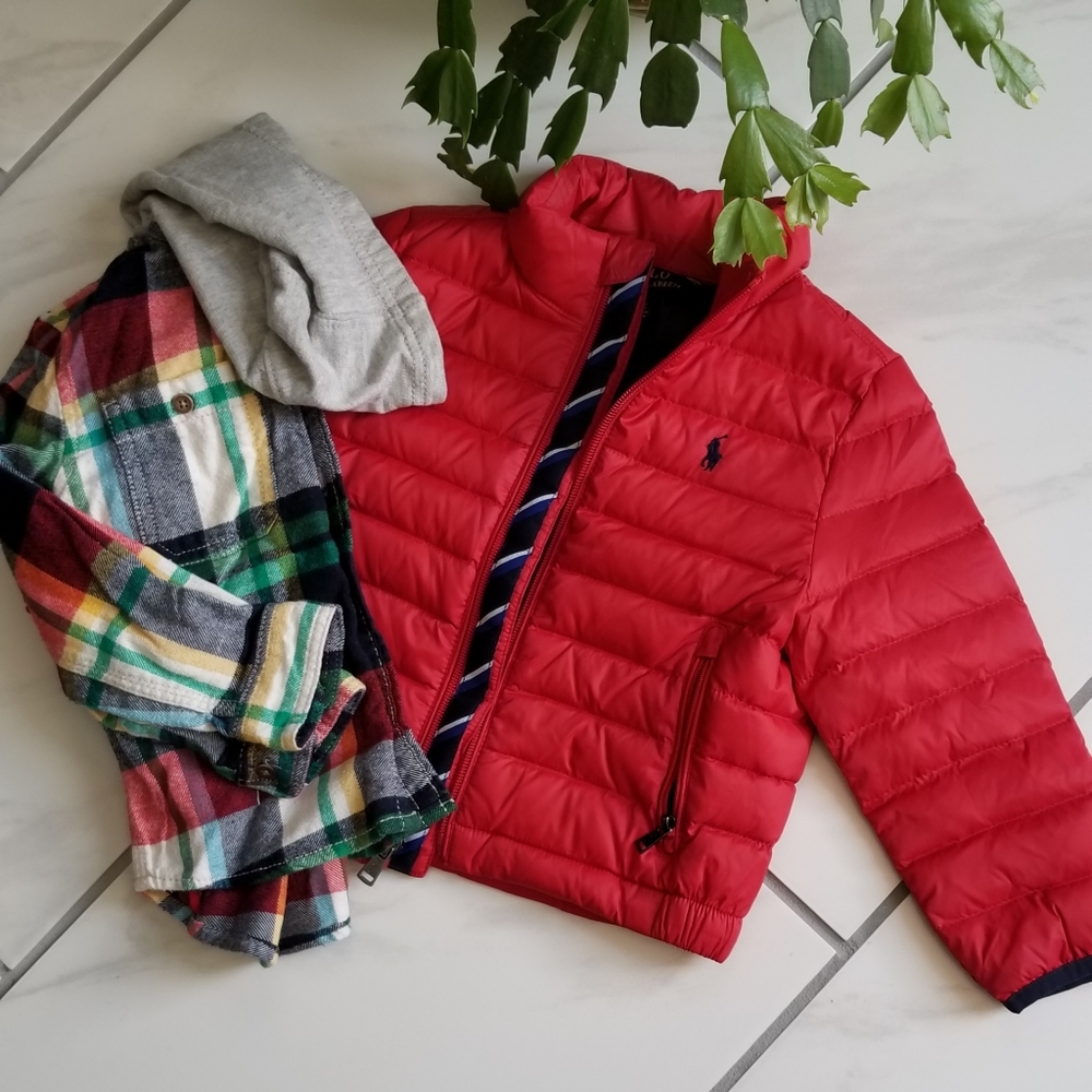 Ralph Lauren toddler jacket 2T and gymboree shirt